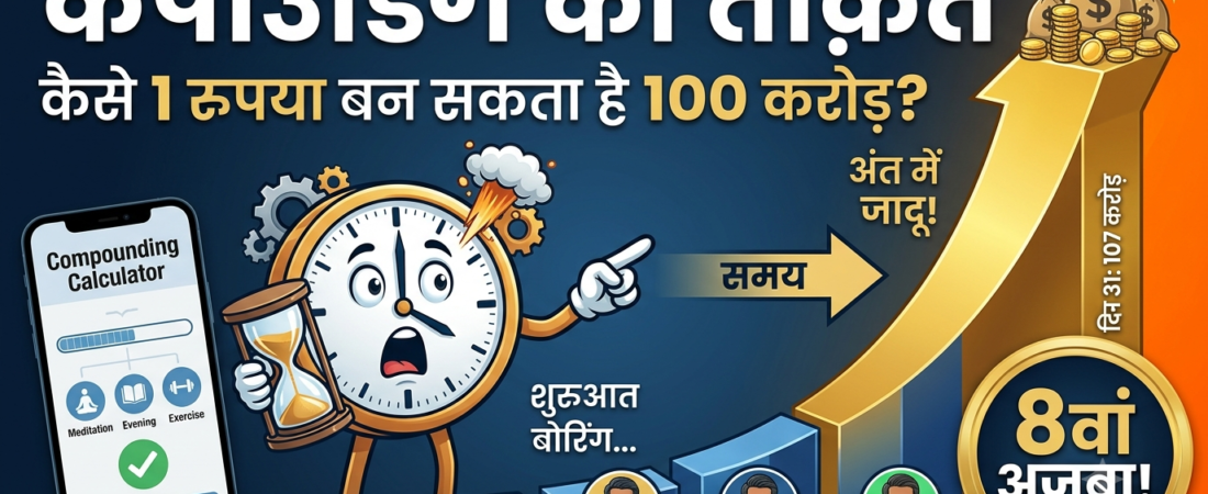 Compounding की वो ताकत, जो कंकड़ को पहाड़ बना देती है ब्रह्मांड का 8वां अजूबा